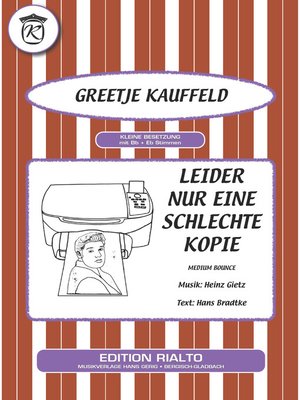 cover image of Leider nur eine schlechte Kopie